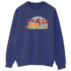 Disney - Sweat THE LION KING DAD BOSS - Femme (Bleu marine)