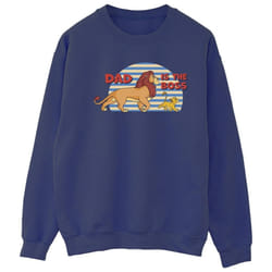 Disney - Sweat THE LION KING DAD BOSS - Femme (Bleu marine)