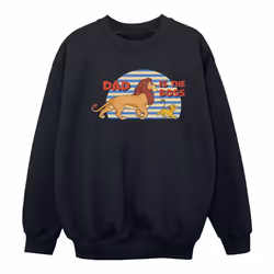 Disney - Sweat THE LION KING DAD BOSS - Fille (Noir)
