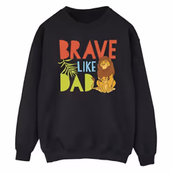 Disney - Sweat THE LION KING BRAVE LIKE DAD - Homme (Noir)