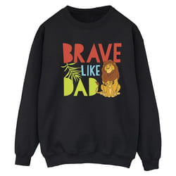 Disney - Sweat THE LION KING BRAVE LIKE DAD - Femme (Noir)