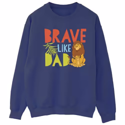 Disney - Sweat THE LION KING BRAVE LIKE DAD - Femme (Bleu marine)