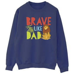 Disney - Sweat THE LION KING BRAVE LIKE DAD - Femme (Bleu marine)