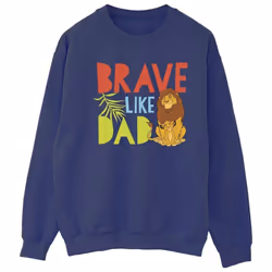 Disney - Sweat THE LION KING BRAVE LIKE DAD - Femme (Bleu marine)