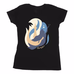 Disney - T-shirt THE LITTLE MERMAIDS - Femme (Noir)