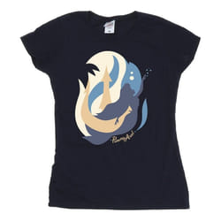 Disney - T-shirt THE LITTLE MERMAIDS - Femme (Bleu marine)