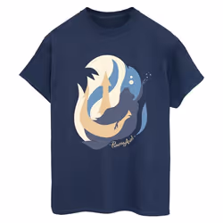 Disney - T-shirt THE LITTLE MERMAIDS - Femme (Bleu marine)