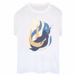 Disney - T-shirt THE LITTLE MERMAIDS - Femme (Blanc)