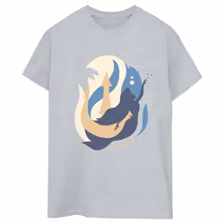 Disney - T-shirt THE LITTLE MERMAIDS - Femme (Gris chiné)