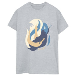 Disney - T-shirt THE LITTLE MERMAIDS - Femme (Gris chiné)