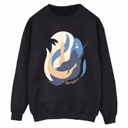 Disney - Sweat THE LITTLE MERMAIDS - Femme (Noir)