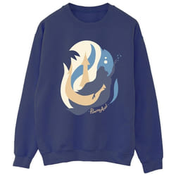 Disney - Sweat THE LITTLE MERMAIDS - Femme (Bleu marine)