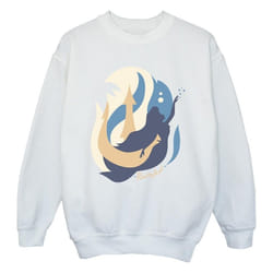 Disney - Sweat THE LITTLE MERMAIDS - Fille (Blanc)