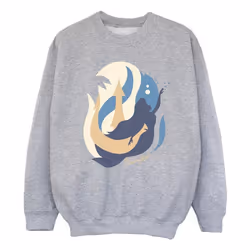 Disney - Sweat THE LITTLE MERMAIDS - Fille (Gris chiné)
