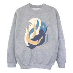 Disney - Sweat THE LITTLE MERMAIDS - Fille (Gris chiné)