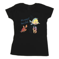 Disney - T-shirt THE LITTLE MERMAID CLUB - Femme (Noir)