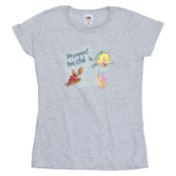 Disney - T-shirt THE LITTLE MERMAID CLUB - Femme (Gris chiné)