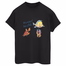 Disney - T-shirt THE LITTLE MERMAID CLUB - Femme (Noir)