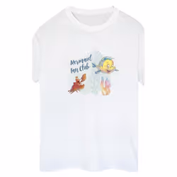 Disney - T-shirt THE LITTLE MERMAID CLUB - Femme (Blanc)
