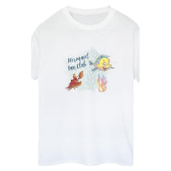 Disney - T-shirt THE LITTLE MERMAID CLUB - Femme (Blanc)
