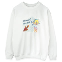 Disney - Sweat THE LITTLE MERMAID CLUB - Femme (Blanc)