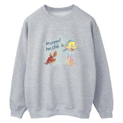 Disney - Sweat THE LITTLE MERMAID CLUB - Femme (Gris chiné)