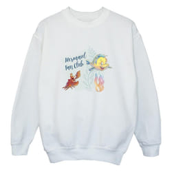 Disney - Sweat THE LITTLE MERMAID CLUB - Fille (Blanc)