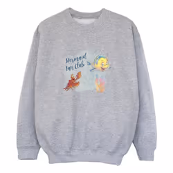 Disney - Sweat THE LITTLE MERMAID CLUB - Fille (Gris chiné)