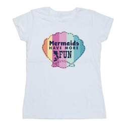 Disney - T-shirt THE LITTLE MERMAID FUN - Femme (Blanc)