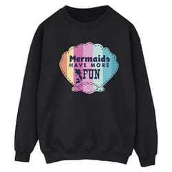 Disney - Sweat THE LITTLE MERMAID FUN - Femme (Noir)