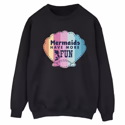 Disney - Sweat THE LITTLE MERMAID FUN - Femme (Noir)