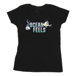 Disney - T-shirt THE LITTLE MERMAID - Femme (Noir)