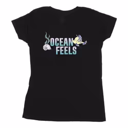 Disney - T-shirt THE LITTLE MERMAID - Femme (Noir)