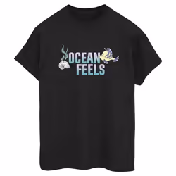 Disney - T-shirt THE LITTLE MERMAID - Femme (Noir)