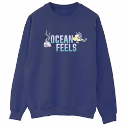 Disney - Sweat THE LITTLE MERMAID - Femme (Bleu marine)
