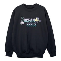 Disney - Sweat THE LITTLE MERMAID - Fille (Noir)