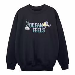 Disney - Sweat THE LITTLE MERMAID - Fille (Noir)