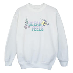 Disney - Sweat THE LITTLE MERMAID - Fille (Blanc)