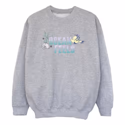 Disney - Sweat THE LITTLE MERMAID - Fille (Gris chiné)