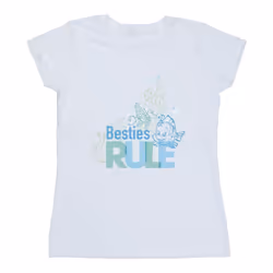 Disney - T-shirt THE LITTLE MERMAID BESTIES - Femme (Blanc)