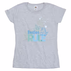 Disney - T-shirt THE LITTLE MERMAID BESTIES - Femme (Gris chiné)