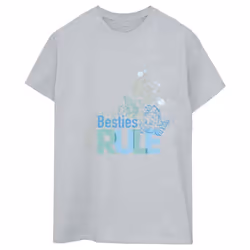 Disney - T-shirt THE LITTLE MERMAID BESTIES - Femme (Gris chiné)