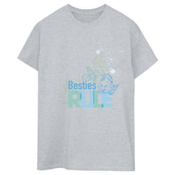 Disney - T-shirt THE LITTLE MERMAID BESTIES - Femme (Gris chiné)