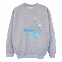 Disney - Sweat THE LITTLE MERMAID BESTIES - Fille (Gris chiné)