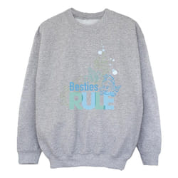 Disney - Sweat THE LITTLE MERMAID BESTIES - Fille (Gris chiné)