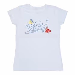 Disney - T-shirt THE LITTLE MERMAID - Femme (Blanc)