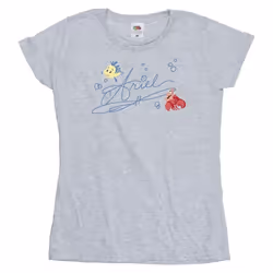 Disney - T-shirt THE LITTLE MERMAID - Femme (Gris chiné)