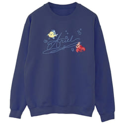 Disney - Sweat THE LITTLE MERMAID - Femme (Bleu marine)