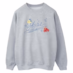 Disney - Sweat THE LITTLE MERMAID - Femme (Gris chiné)