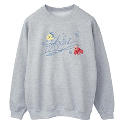 Disney - Sweat THE LITTLE MERMAID - Femme (Gris chiné)
